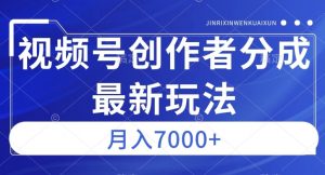 视频号广告分成新方向，作品制作简单，篇篇爆火，半月收益3000+【揭秘】-虚拟资源库