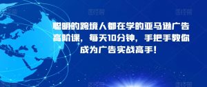 聪明的跨境人都在学的亚马逊广告高阶课，每天10分钟，手把手教你成为广告实战高手！-虚拟资源库