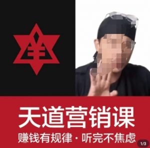 天道老阮-天道营销课，​赚钱有规律，听完不焦虑-虚拟资源库