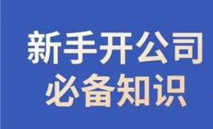 新手开公司必备知识，小辉陪你开公司，合规经营少踩坑-虚拟资源库