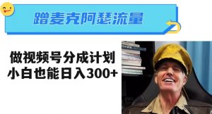 蹭麦克阿瑟热点,做视频号分成计划,小白三分钟一条日入300+【揭秘】-虚拟资源库