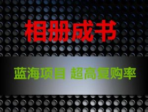 相册成书，蓝海项目，认真操作月入过万【揭秘】-虚拟资源库