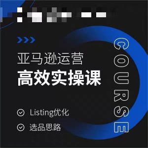亚马逊运营高效实操课,Listing优化,选品思路-虚拟资源库