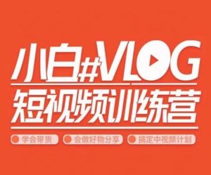 小呆说视–小白VLOG短视频训练营,学会带货、好物、直播、中视频-虚拟资源库
