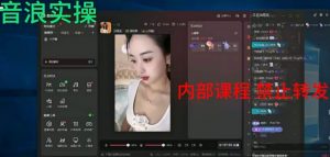 2024最新女生无声版无人直播全套教程,疯狂撸音浪【揭秘】-虚拟资源库
