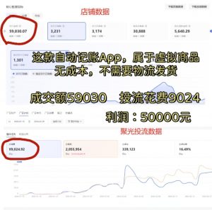 小红书蓝海小众项目,自动记账快捷指令,实操月入50000+【揭秘】-虚拟资源库