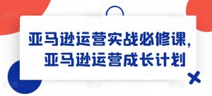 亚马逊运营实战必修课，亚马逊运营成长计划-虚拟资源库