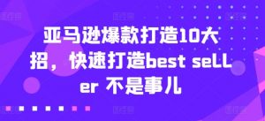 亚马逊收益还是亏损!选品就是选投资项目,亚马逊选品教程-虚拟资源库