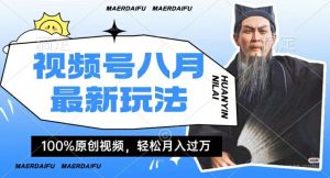 利用人物传记视频，赚视频号分成计划收益，操作简单，轻松月入过W【揭秘】-虚拟资源库