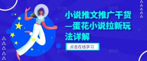 小说推文推广干货—蛋花小说拉新玩法详解-虚拟资源库