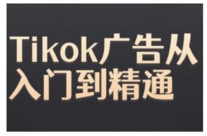 Tiktok Ads实操教程,Tiktok广告从入门到精通-虚拟资源库