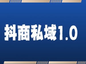 抖商服务私域1.0,抖音引流获客详细教学-虚拟资源库