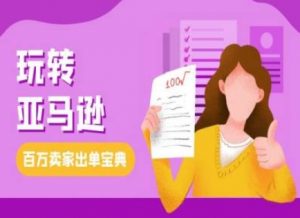 教你玩转亚马逊,跨境电商亚马逊教程,百万卖家出单宝典-虚拟资源库