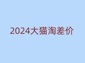 2024版大猫淘差价课程，新手也能学的无货源电商课程-虚拟资源库