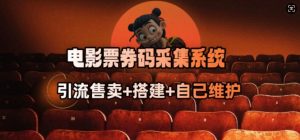 电影票券码采集系统_从商户放单转型做抢单达人-虚拟资源库