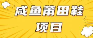 闲鱼高转化项目,手把手教你做,日入3张+(详细教程+货源)-虚拟资源库