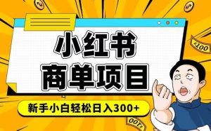 小红书千粉商单，稳定快速变现项目，实现月入6-8k并不是很难-虚拟资源库