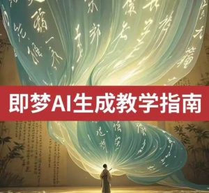 2025即梦ai生成视频教程,一学就会国内免费文字生成视频图片生成视频-虚拟资源库