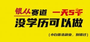 靠银从证书,日入多张,会截图就能做,直接抄答案(附:银从合集)-虚拟资源库