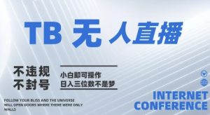 2025年淘宝无人直播带货10.0   全新技术，不违规，不封号，纯小白操作，日入几张【揭秘】-虚拟资源库