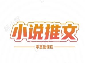 小说推文全流程课程-小说推文零基础教程-虚拟资源库
