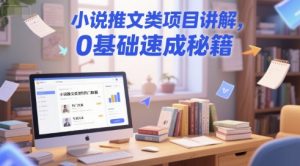 小说推文类项目讲解，0 基础速成秘籍-虚拟资源库
