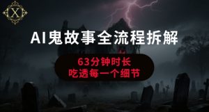 AI鬼故事从0到1全流程拆解，非常详细，全是干货-虚拟资源库