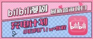 最新蓝海项目，B站充电计划，小白也能月入1w+-虚拟资源库