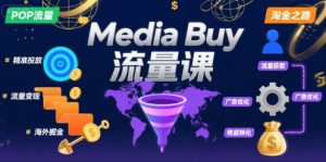 Media Buy之POP流量课,带你开启海外Media Buy淘金之路-虚拟资源库