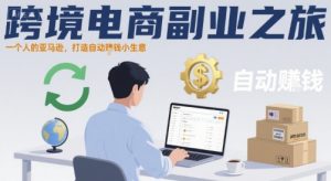 跨境电商副业之旅,一个人的亚马逊,打造自动賺钱小生意-虚拟资源库