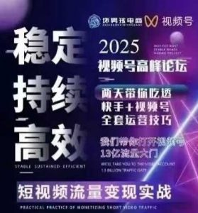 坏男孩电商视频号7月1号线下课,视频号短引、精细化模型打法,三频共振,无人,快手全站精细化运营-虚拟资源库