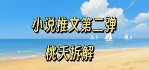 小说推文项目操作全流程第二弹，0粉就能做，门槛低非常适合新手-虚拟资源库