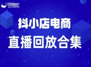 短视频电商:抖小店变现从0到盈利过直播回放-虚拟资源库