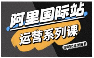 阿里国际站运营系列课,涵盖精准引流、直通车与全站推实战SOP,搭配AI效率工具包与高阶增长玩法-虚拟资源库