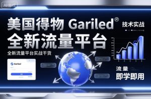 美国得物Gariled技术实战，全新流量平台​实战干货，即学即用-虚拟资源库