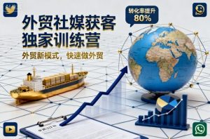 外贸社媒获客独家训练营，外贸新模式，快速做外贸-虚拟资源库