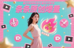 美女视频搬运去重技术教学,条条原创爆量-虚拟资源库