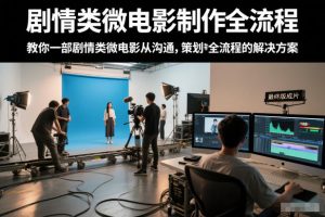 剧情类微电影制作全流程,教你一部剧情类微电影从沟通,策划到拍摄制作全流程的解决方案-淘宝虚拟货源网