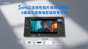 Sora2连续性短片保姆级教程,0基础也能做电影级叙事视频-淘宝虚拟货源网