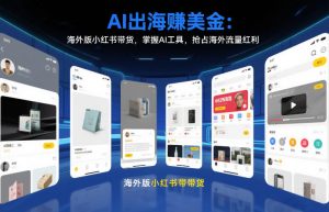 AI出海賺美金:海外版小红书带货,掌握AI工具,抢占海外流量红利(更新2026)-淘宝虚拟货源网