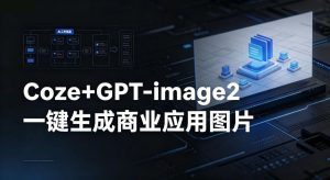 【Coze工作流搭建实操教程】coze+GPT-image2一键生成商业应用图片,全流程保姆级教学-虚拟资源库