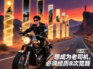 付费文章:想成为老司机,必须经历8次觉醒-虚拟资源库