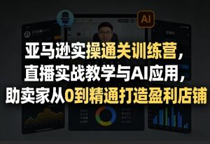 亚马逊实操通关训练营,直播实战教学与AI应用,助卖家从0到精通打造盈利店铺(更新3月)-虚拟资源库