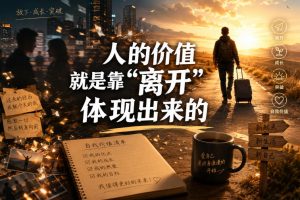 付费文章:人的价值就是靠“离开”体现出来的-虚拟资源库
