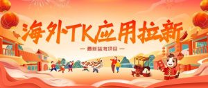 海外TK应用拉新,最新蓝海项目,早做早吃肉,月入5K美刀-虚拟资源库