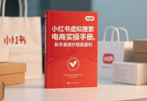 小红书虚拟搜索电商实操手册,新手直接抄就能盈利-虚拟资源库