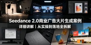 Seedance 2.0商业广告大片生成案例详细讲解|从实操到落地全拆解-虚拟资源库