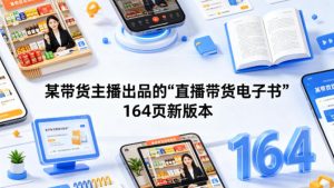 某带货主播出品的《直播带货电子书》164页新版本-虚拟资源库