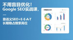 不用盲目优化!Google SEO实战课,靠语义SEO+E-E-A-T,长期稳占搜索高位-虚拟资源库