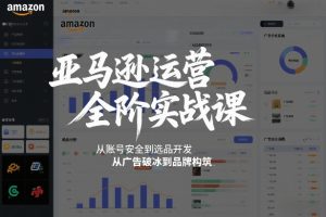 亚马逊运营全阶实战课,从账号安全到选品开发,从广告破冰到品牌构筑(更新2026年2月)-虚拟资源库